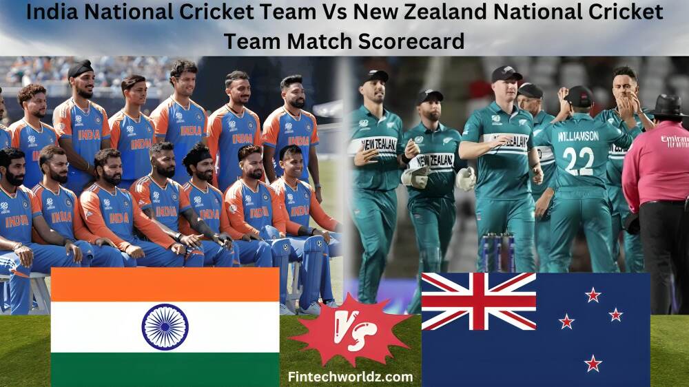 India National Cricket Team Vs New Zealand National Cricket Team Match Scorecard